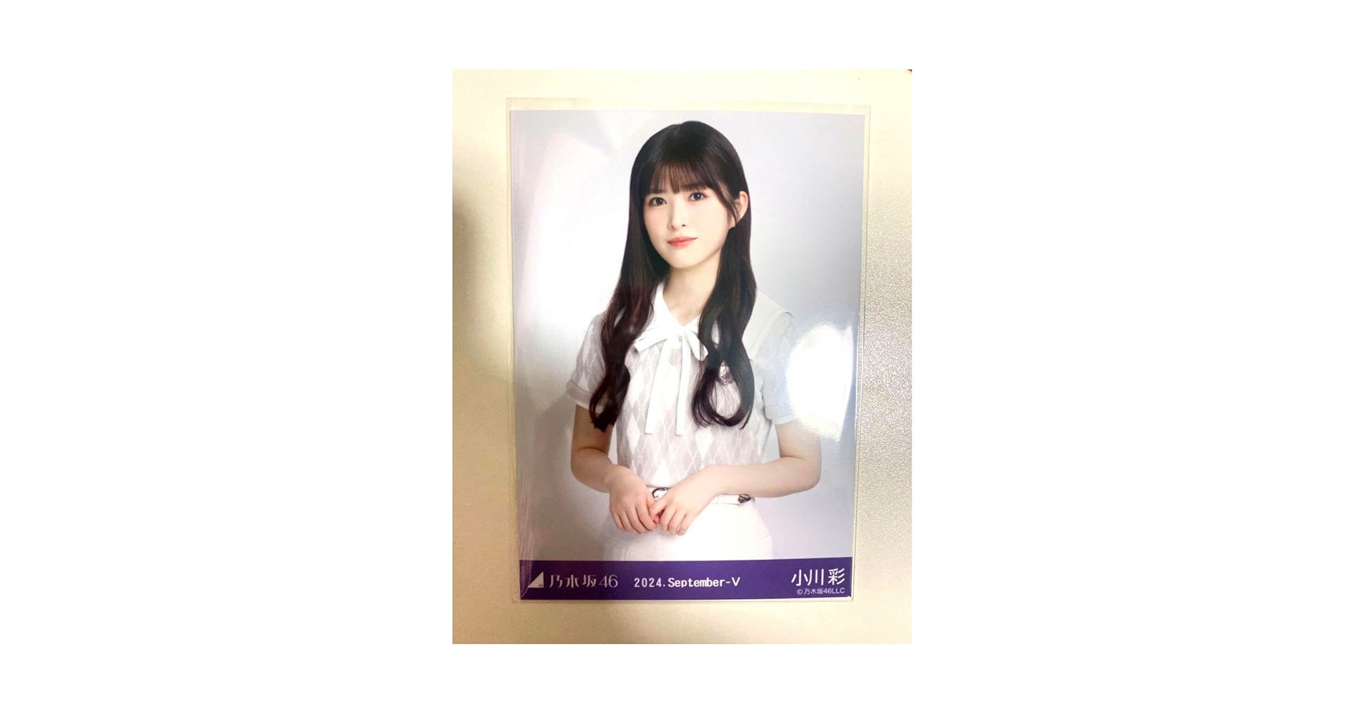 Amazon.co.jp: 乃木坂46 小川彩 36th制服生写真 2024.September